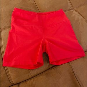 Red Yoga Short - Size M